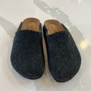 VV Family Wool Clogs Dark Grey 36